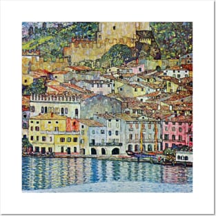 Malcesine on Lake Garda By Gustav Klimt Posters and Art